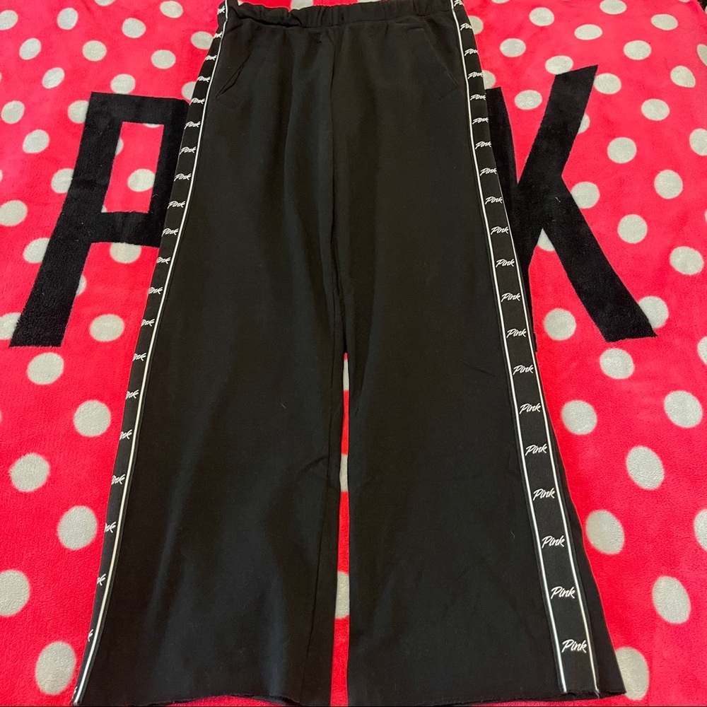 💕 VS PINK 💕 Boyfriend Pants Black Small - Picture 3 of 10